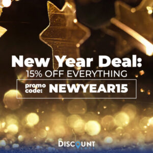 DiscountLots New Year Deal 15% off all properties sitewide