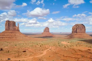 Brown rock formation